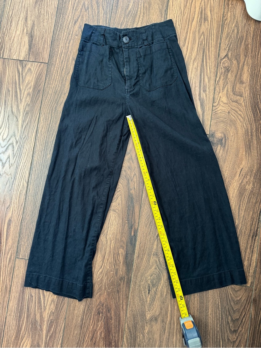 Maeve by Anthropologie - The Colette Navy High-Rise Pants - Size 2 - Picture 4 of 5